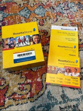 Rosetta Stone French Language-Learning Software Set - Yellow